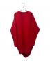 LOEWE (ロエベ) Draped Dress in Wool Blend（ウールブレンド ドレープドレス） レッド サイズ:M：60000円