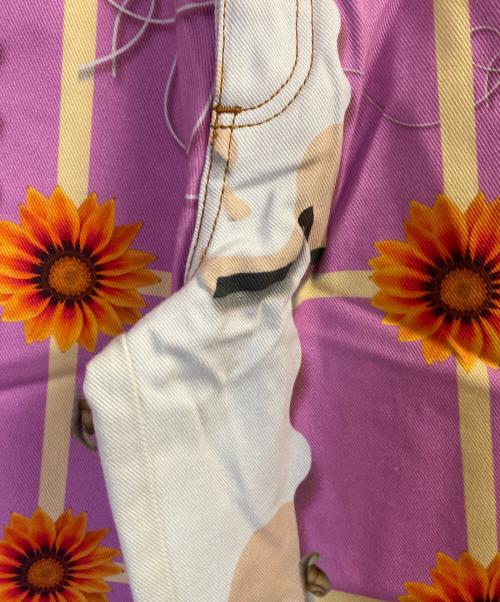 LOEWE（ロエベ）LOEWE (ロエベ) プリント ハイライズ ワイ ジーンズ サイズ:38の古着・服飾アイテム