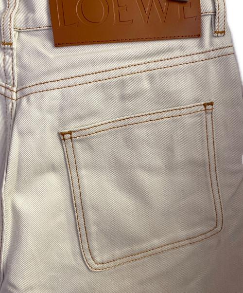 LOEWE（ロエベ）LOEWE (ロエベ) プリント ハイライズ ワイ ジーンズ サイズ:38の古着・服飾アイテム
