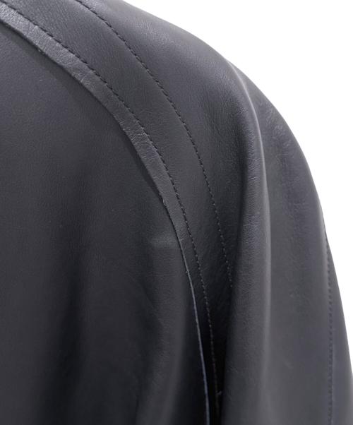 LOEWE（ロエベ）LOEWE (ロエベ) ノーカラージャケット ブラック サイズ:36の古着・服飾アイテム