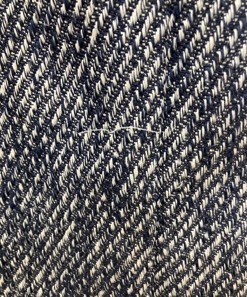 JIL SANDER（ジルサンダー）JIL SANDER (ジルサンダー) ツイードロングコート ネイビー サイズ:44の古着・服飾アイテム