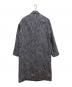 JIL SANDER (ジルサンダー) ツイードロングコート ネイビー サイズ:44：48000円