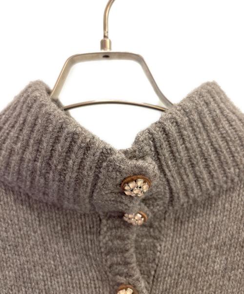 CHANEL（シャネル）CHANEL (シャネル) ニットワンピース グレー サイズ:40の古着・服飾アイテム