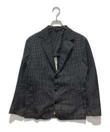 DOLCE & GABBANA（ドルチェ＆ガッバーナ）の古着「ドット4Bテーラードジャケット」｜ブラック