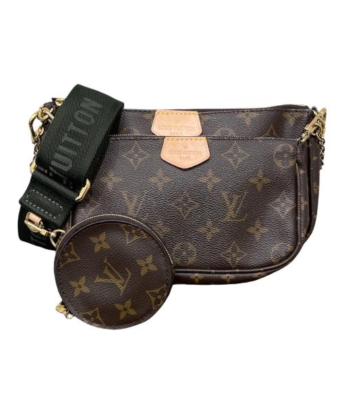 LOUIS VUITTON（ルイ ヴィトン）LOUIS VUITTON (ルイ ヴィトン) モノグラム ミュルティ ポシェット アクセソワール M44813 カーキの古着・服飾アイテム