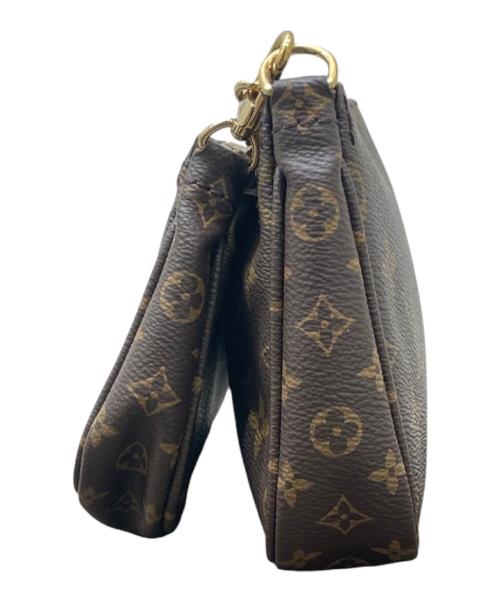 LOUIS VUITTON（ルイ ヴィトン）LOUIS VUITTON (ルイ ヴィトン) モノグラム ミュルティ ポシェット アクセソワール M44813 カーキの古着・服飾アイテム