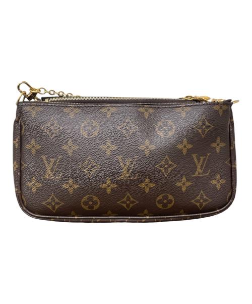 LOUIS VUITTON（ルイ ヴィトン）LOUIS VUITTON (ルイ ヴィトン) モノグラム ミュルティ ポシェット アクセソワール M44813 カーキの古着・服飾アイテム