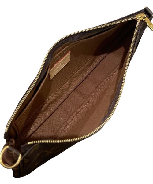 LOUIS VUITTON（ルイ ヴィトン）LOUIS VUITTON (ルイ ヴィトン) モノグラム ミュルティ ポシェット アクセソワール M44813 カーキの古着・服飾アイテム
