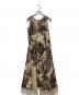 AMERI（アメリ）の古着「VOLUME FLARE DRESS」｜ベージュ