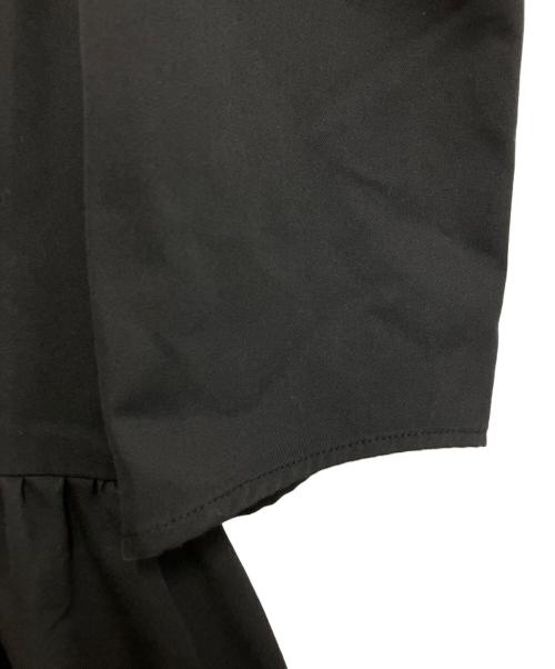 OBLI（オブリ）OBLI (オブリ) ジャケットパワーショルダーワンピース ブラック サイズ:Freeの古着・服飾アイテム