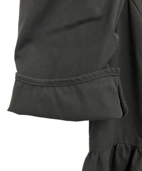 OBLI（オブリ）OBLI (オブリ) ジャケットパワーショルダーワンピース ブラック サイズ:Freeの古着・服飾アイテム