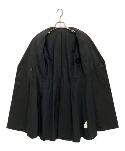 OBLI（オブリ）OBLI (オブリ) ジャケットパワーショルダーワンピース ブラック サイズ:Freeの古着・服飾アイテム