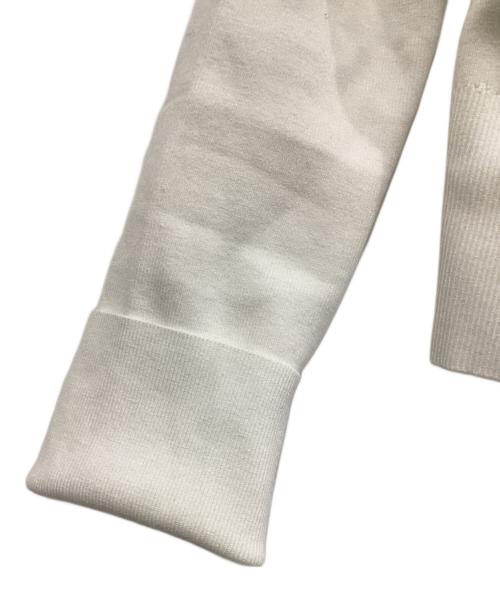 CELFORD（セルフォード）CELFORD (セルフォード) フリルニットカーディガン ホワイト サイズ:Freeの古着・服飾アイテム