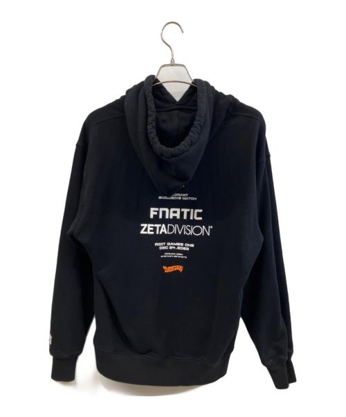 ZETADIVISION（ゼータディヴィジョン）ZETADIVISION (ゼータディヴィジョン) FNC x ZETA RGO22 HOODIE ブラック サイズ:Lの古着・服飾アイテム