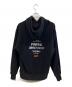中古・古着 ZETADIVISION (ゼータディヴィジョン) FNC x ZETA RGO22 HOODIE ブラック サイズ:L：5000円