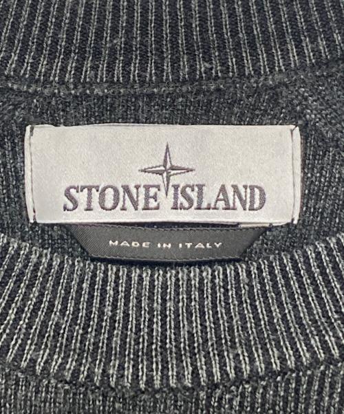 STONE ISLAND（ストーンアイランド）STONE ISLAND (ストーンアイランド) KNIT WEAR グレー サイズ:Lの古着・服飾アイテム