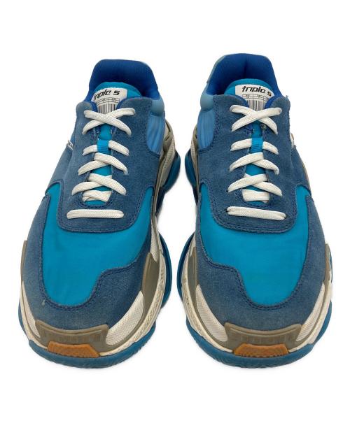 BALENCIAGA（バレンシアガ）BALENCIAGA (バレンシアガ) triple  S ブルー サイズ:26.5cmの古着・服飾アイテム