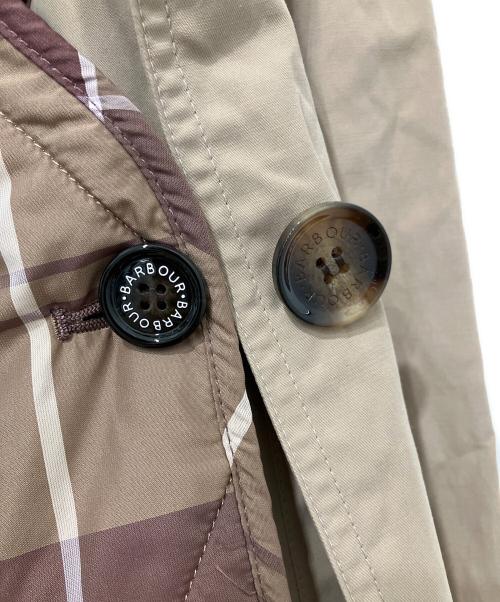 Barbour（バブアー）Barbour (バブアー) Noelle 3-in-1 Showerproof Car Coat ベージュ サイズ:8 未使用品の古着・服飾アイテム