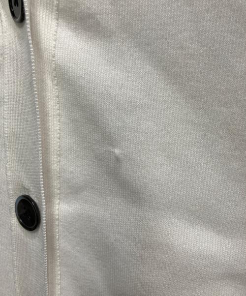IENA（イエナ）IENA (イエナ) ファインコットンスムースVネックカーディガン ホワイト サイズ:FREE 未使用品の古着・服飾アイテム