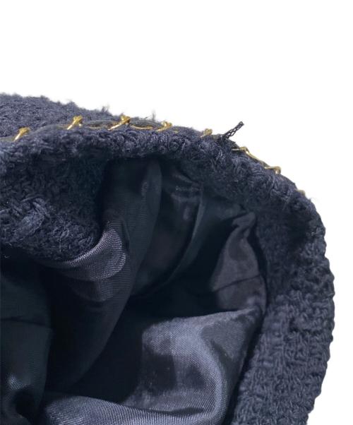 MUSE de Deuxieme Classe（ミューズ ドゥーズィエム クラス）MUSE de Deuxieme Classe (ミューズ ドゥーズィエム クラス) Chain Tweed Jacket/ツイードジャケット ブラック サイズ:FREEの古着・服飾アイテム