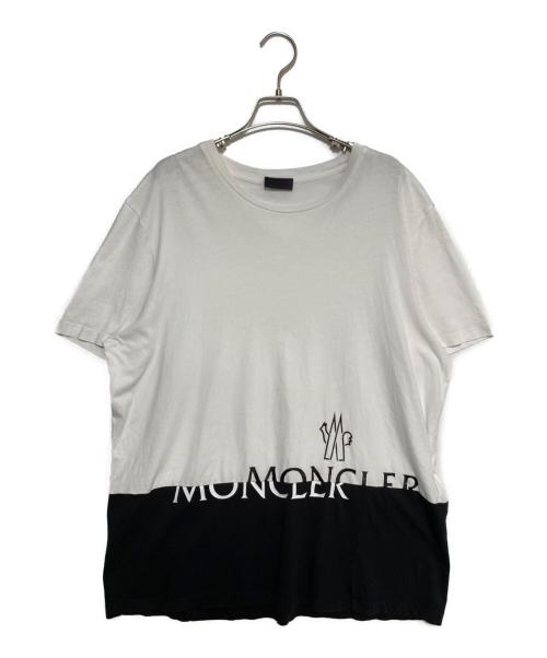 MONCLER（モンクレール）MONCLER (モンクレール) MAGLIA T-SHIRT ホワイト サイズ:Lの古着・服飾アイテム