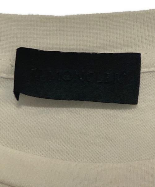 MONCLER（モンクレール）MONCLER (モンクレール) MAGLIA T-SHIRT ホワイト サイズ:Lの古着・服飾アイテム