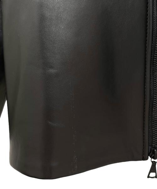 ADORE（アドーア）ADORE (アドーア) シンセティックレザージャケット ブラック サイズ:38の古着・服飾アイテム