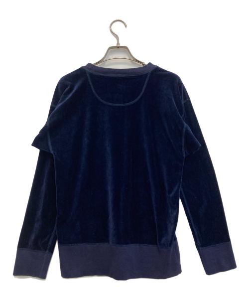 Vivienne Westwood（ヴィヴィアンウエストウッド）Vivienne Westwood (ヴィヴィアンウエストウッド) セットアップベロアスウェット ネイビー サイズ:Mの古着・服飾アイテム