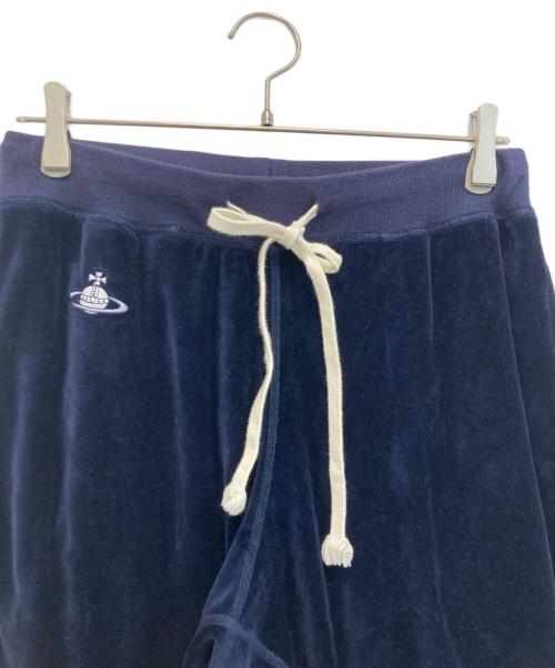 Vivienne Westwood（ヴィヴィアンウエストウッド）Vivienne Westwood (ヴィヴィアンウエストウッド) セットアップベロアスウェット ネイビー サイズ:Mの古着・服飾アイテム