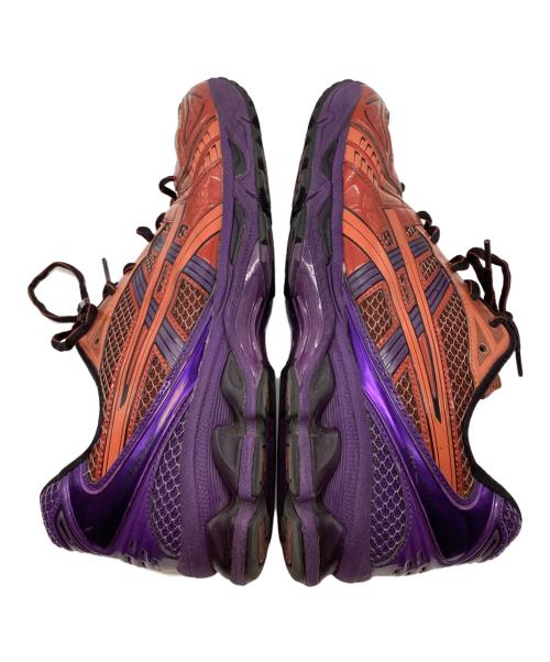 asics（アシックス）asics (アシックス) KIKO KOSTADINOV (キコ・コスタディノフ) gel-kayano 14 パープル×オレンジ サイズ:28の古着・服飾アイテム