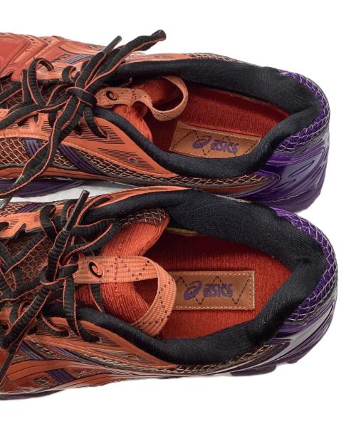 asics（アシックス）asics (アシックス) KIKO KOSTADINOV (キコ・コスタディノフ) gel-kayano 14 パープル×オレンジ サイズ:28の古着・服飾アイテム