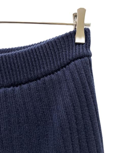 LOEWE（ロエベ）LOEWE (ロエベ) Knit Trousers/ニット トラウザー/S540Y1MK01 ネイビー サイズ:Lの古着・服飾アイテム