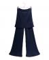 LOEWE（ロエベ）の古着「Knit Trousers/ニット トラウザー/S540Y1MK01」｜ネイビー