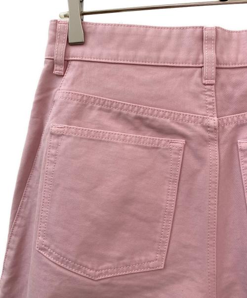 LOEWE（ロエベ）LOEWE (ロエベ) バレル コットン トラウザーズ パンツ ピンク サイズ:38の古着・服飾アイテム