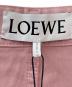 中古・古着 LOEWE (ロエベ) バレル コットン トラウザーズ パンツ ピンク サイズ:38：60000円