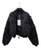 ALPHA INDUSTRIES×CECILIE BAHNSENアルファインダストリーズ×セシリーバンセン）の古着「ALPHA X CB MA-1 JACKET」｜ブラック