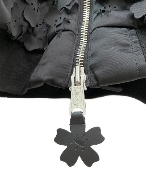 ALPHA INDUSTRIES（アルファインダストリーズ）ALPHA INDUSTRIES (アルファインダストリーズ) CECILIE BAHNSEN (セシリーバンセン) ALPHA X CB MA-1 JACKET ブラック サイズ:XLの古着・服飾アイテム
