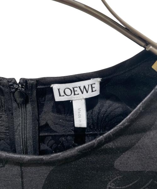 LOEWE（ロエベ）LOEWE (ロエベ) Weave Balloon Dress ブラック サイズ:36の古着・服飾アイテム
