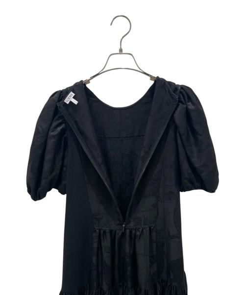 LOEWE（ロエベ）LOEWE (ロエベ) Weave Balloon Dress ブラック サイズ:36の古着・服飾アイテム