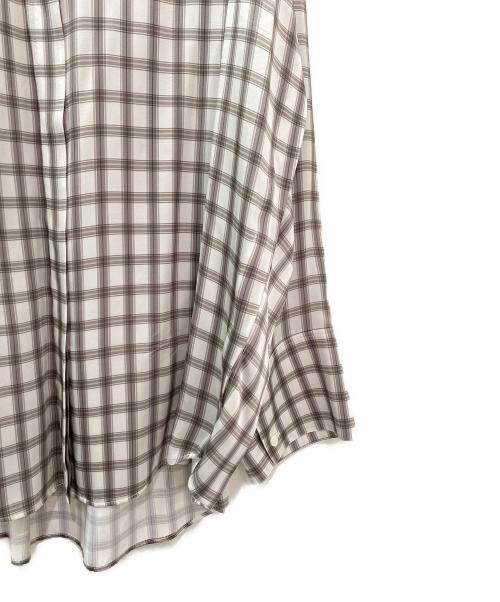 LOEWE（ロエベ）LOEWE (ロエベ) チェックシルクシャツ サイズ:42の古着・服飾アイテム
