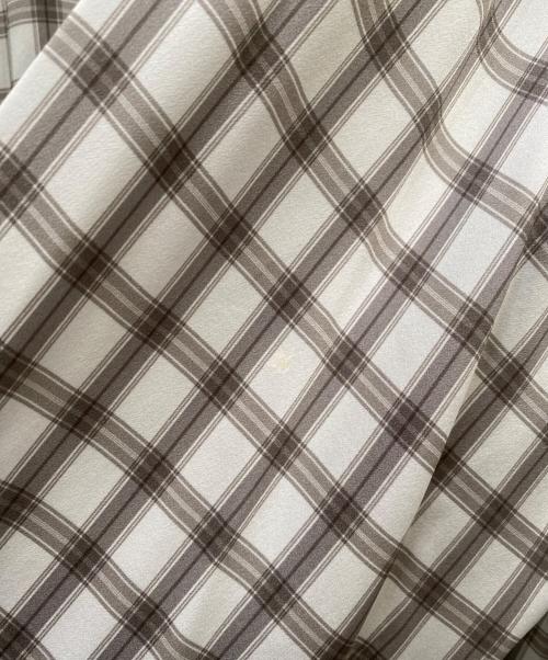LOEWE（ロエベ）LOEWE (ロエベ) チェックシルクシャツ サイズ:42の古着・服飾アイテム