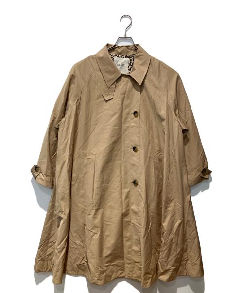 journal standard L'essage（ジャーナルスタンダード レサージュ）journal standard L'essage (ジャーナルスタンダード レサージュ) アーティローザテントラインコート ベージュ サイズ:FREEの古着・服飾アイテム