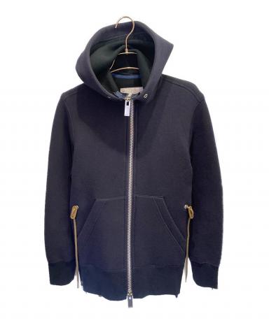 中古・古着通販】sacai (サカイ) ジップパーカー ネイビー サイズ:2