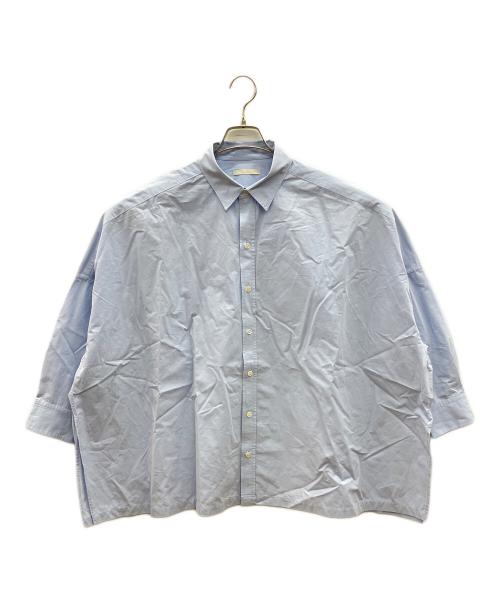 Plage（プラージュ）Plage (プラージュ) Typewrter Poncho シャツ　26年モデル ブルー サイズ:不明の古着・服飾アイテム