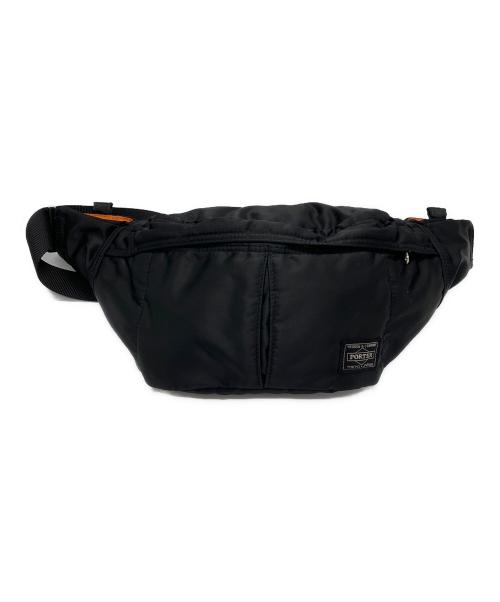 PORTER（ポーター）PORTER (ポーター) TANKER WAIST BAG ブラックの古着・服飾アイテム
