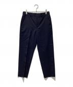 SOPHNET.ソフネット）の古着「WOOL TROPICAL SHIRRING SLIM-FIT SLACKS」｜ネイビー
