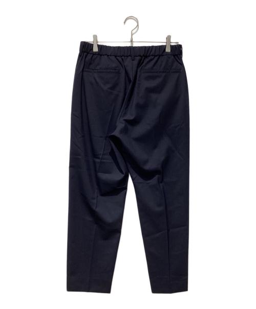 SOPHNET.（ソフネット）SOPHNET. (ソフネット) WOOL TROPICAL SHIRRING SLIM-FIT SLACKS ネイビー サイズ:1の古着・服飾アイテム
