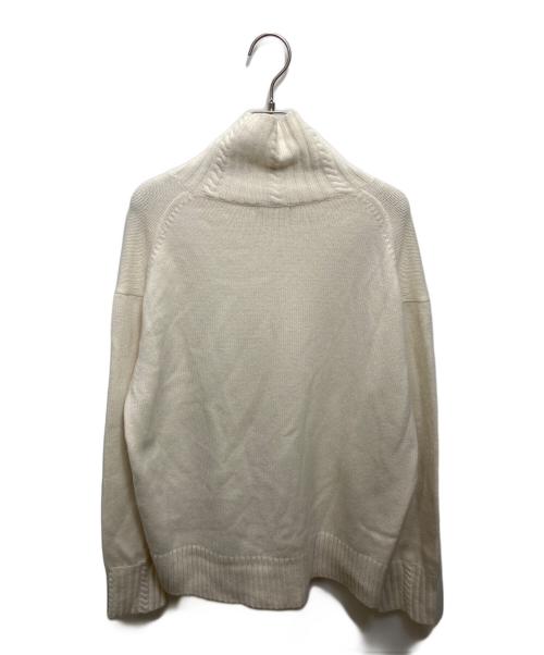 theory luxe（セオリーリュクス）theory luxe (セオリーリュクス) Cashmere Andie Sweater ホワイト サイズ:40の古着・服飾アイテム