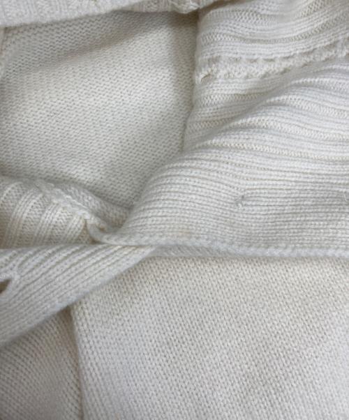 theory luxe（セオリーリュクス）theory luxe (セオリーリュクス) Cashmere Andie Sweater ホワイト サイズ:40の古着・服飾アイテム