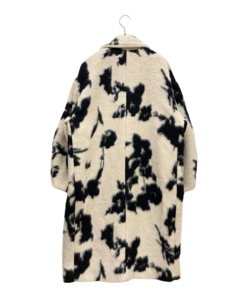 Ameri（アメリ）Ameri (アメリ) UND SHADOW FLOWER WOOL COAT アイボリー サイズ:Mの古着・服飾アイテム